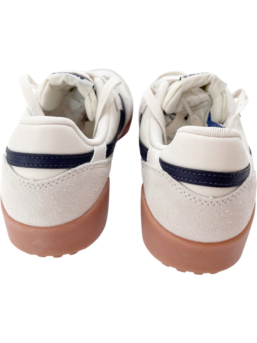 Nike Women’s 10 Terra Manta Suede White, Navy & Gum Low-Top Sneakers NWOT - Picture 4 of 6